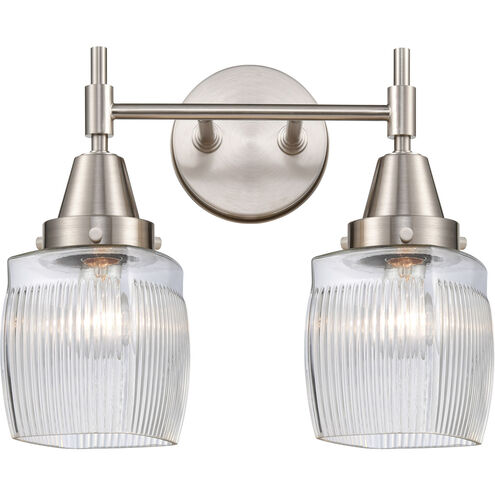 Caden LED 15 inch Satin Nickel Bath Vanity Light Wall Light