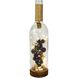 Vino Clear with Antique Bronze and Brown Bottle Lighting