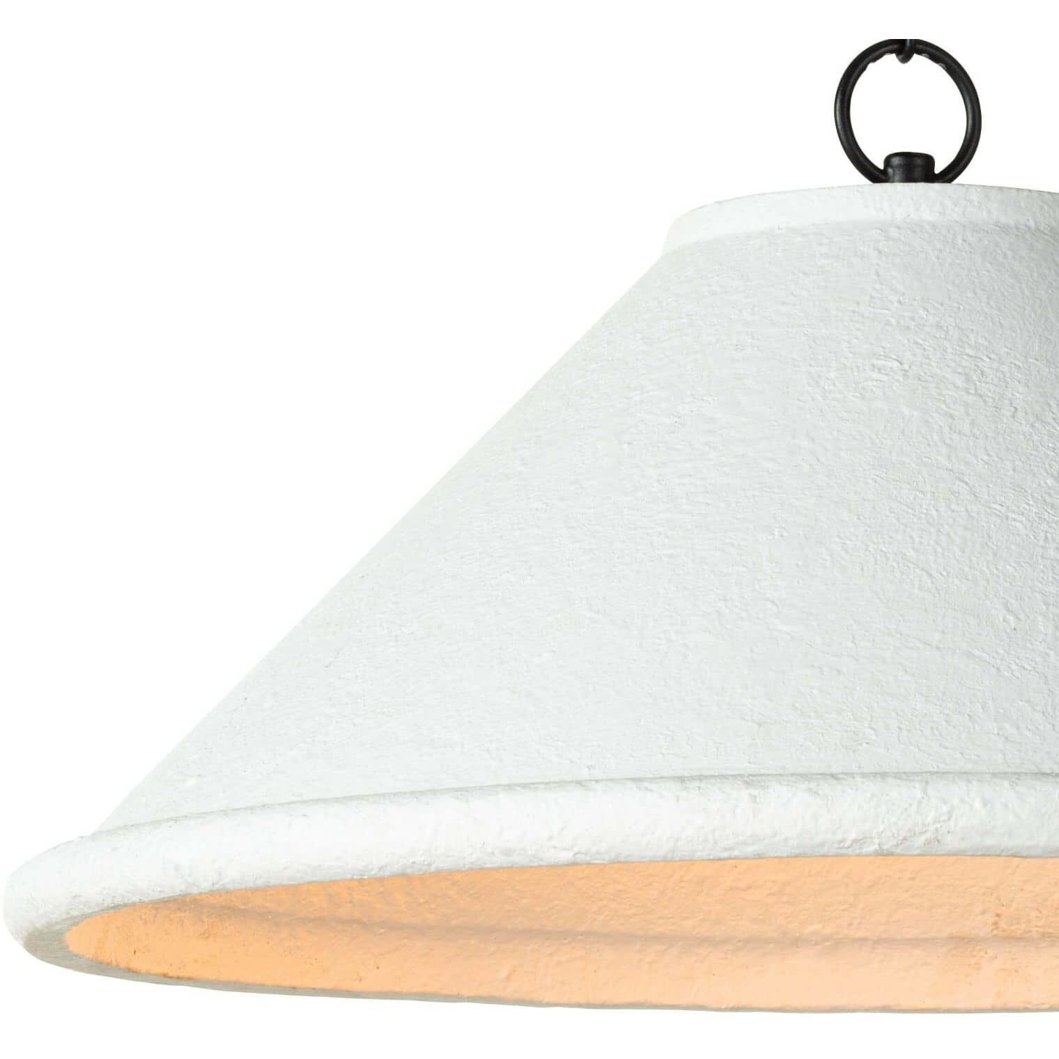 Billie 3 Light 25 inch White Pendant Ceiling Light, Large