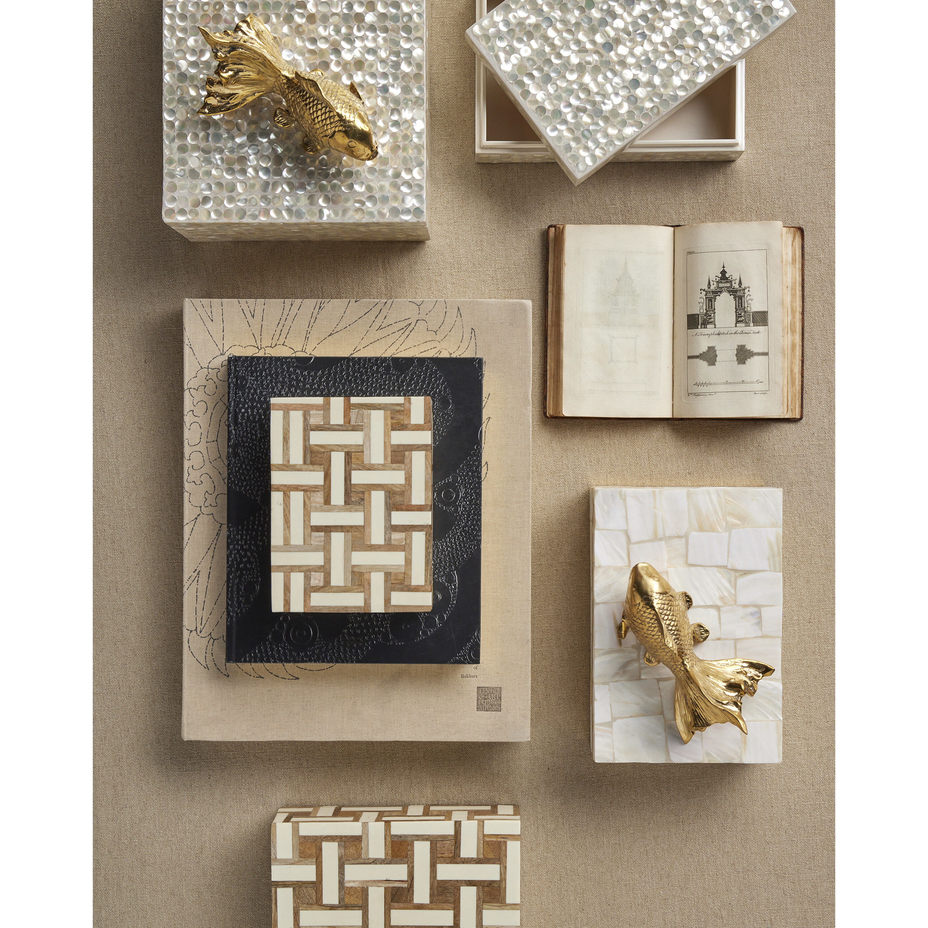 Goldfish 11 X 4.5 inch Sculptures, Set of 2