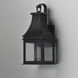 Bramwell VX 1 Light 17.75 inch Black Patina Outdoor Wall Mount