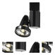 Ht System 1 Light Black Track Head Ceiling Light