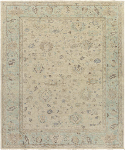 Normandy 120 X 96 inch Seafoam Rug in 8 x 10, Rectangle