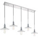 Waltz 5 Light 49 inch Chrome Pendant Ceiling Light
