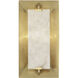 Gemma 1 Light 6.25 inch Modern Brass Wall Sconce Wall Light