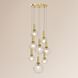 Bubbles 8 Light 29.00 inch Chandelier