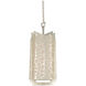 Miramar 8 Light 16 inch Rose Silver Foyer Light Ceiling Light