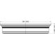 Bentley LED 20 inch Matte Black Flush Mount Ceiling Light