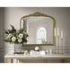 Naomi 36 X 36 inch Antique Brass Mirror