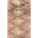 Platinum 96 X 60 inch Rust, Camel, Dark Brown, Taupe Rug