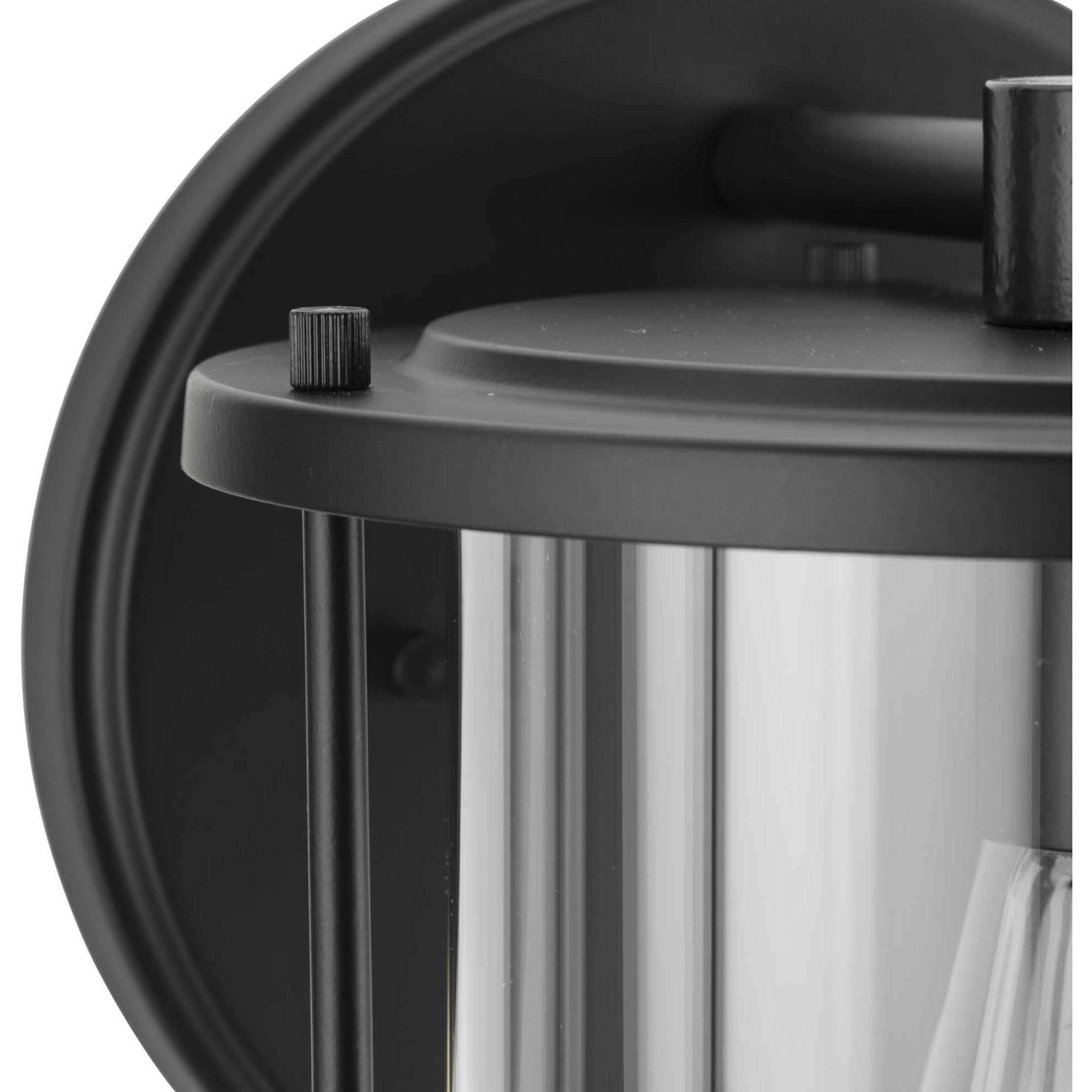 Gunther 1 Light 11.5 inch Matte Black Wall Lantern