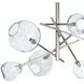 Molten 6 Light 43.5 inch Polished Nickel Chandelier Ceiling Light
