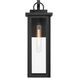 Boadie 1 Light 18.5 inch Matte Black Outdoor Sconce