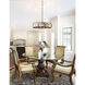 Jacquet 18 Light 43 inch Black Chandelier Ceiling Light