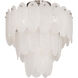 Serena 5 Light 16.38 inch Satin Nickel Chandelier Ceiling Light