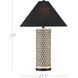 Nebulon 31 inch 100.00 watt Natural/Black Table Lamp Portable Light