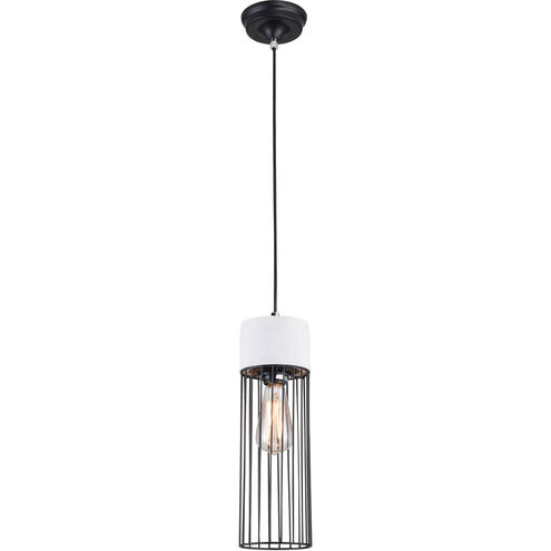 Canada 1 Light 5 inch Grey/Black Single Pendant Lighting Ceiling Light