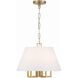 Westwood 5 Light 16 inch Vibrant Gold Chandelier Ceiling Light
