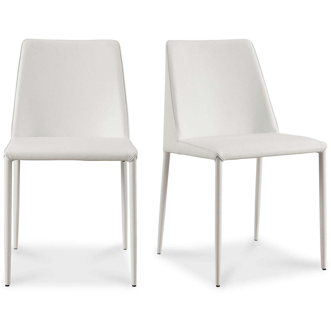 Nora White Dining Chair