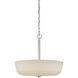 Willow 4 Light 18 inch Polished Nickel Pendant Ceiling Light