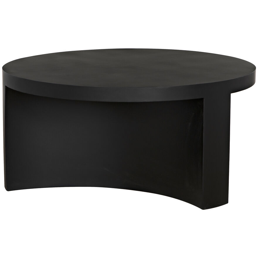 Steward 36 X 36 inch Matte Black Coffee Table, B