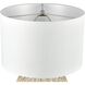 Crawford Cove 26 inch 150 watt Bleached Table Lamp Portable Light