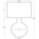 Clemente 26.5 inch 150.00 watt White Table Lamp Portable Light