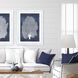 Waterside Collection Blue Framed Art