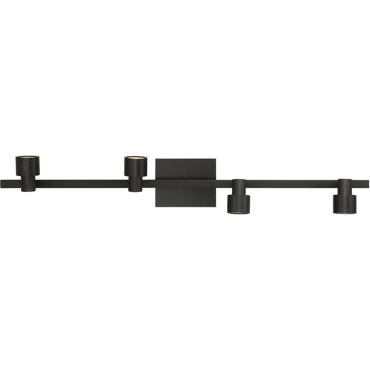 Lincoln 120 Matte Black Track Ceiling Light