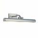 Yvonne 20 watt 16 inch Satin Chrome Picture Light Wall Light