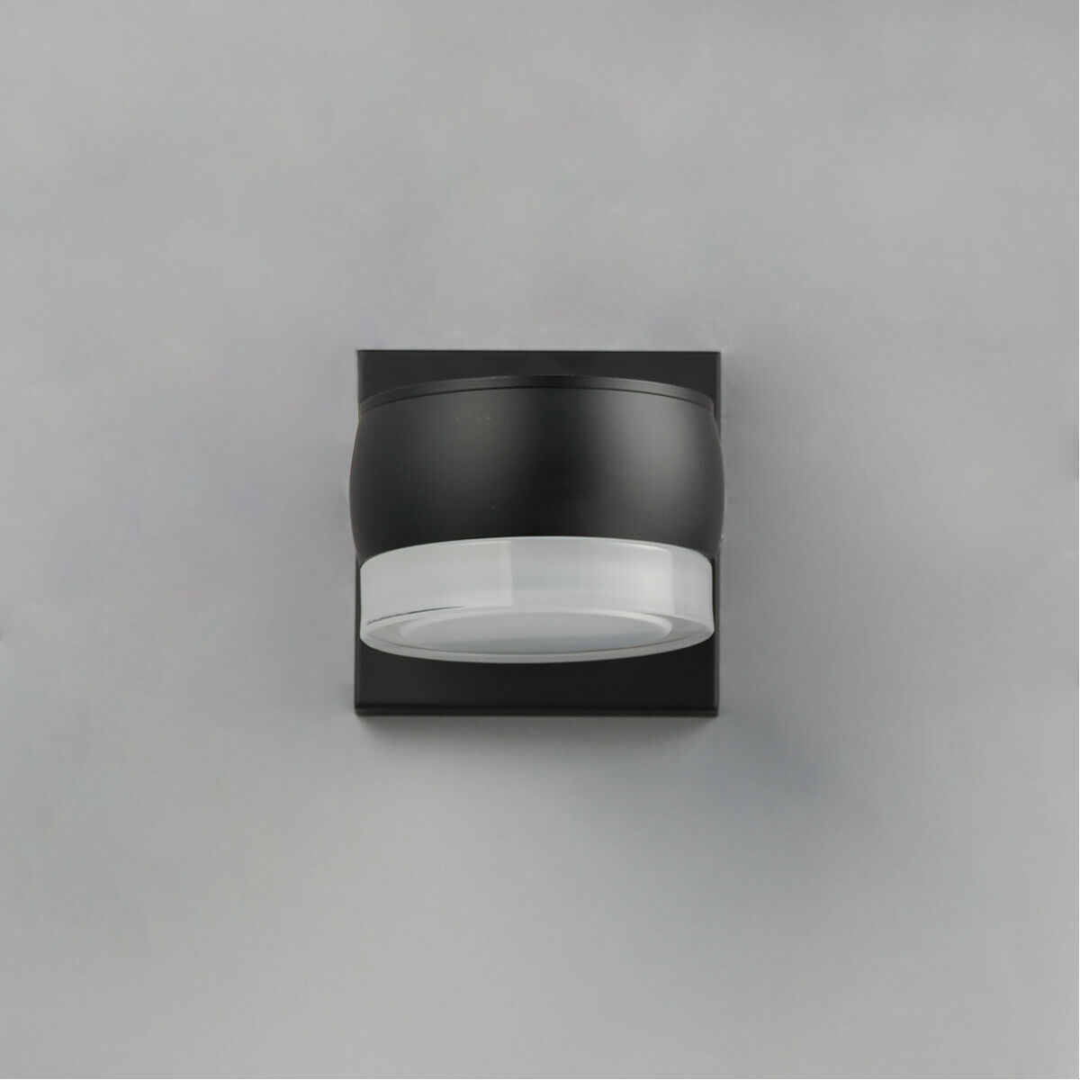 Modular LED 5 inch Black Outdoor Wall Sconce