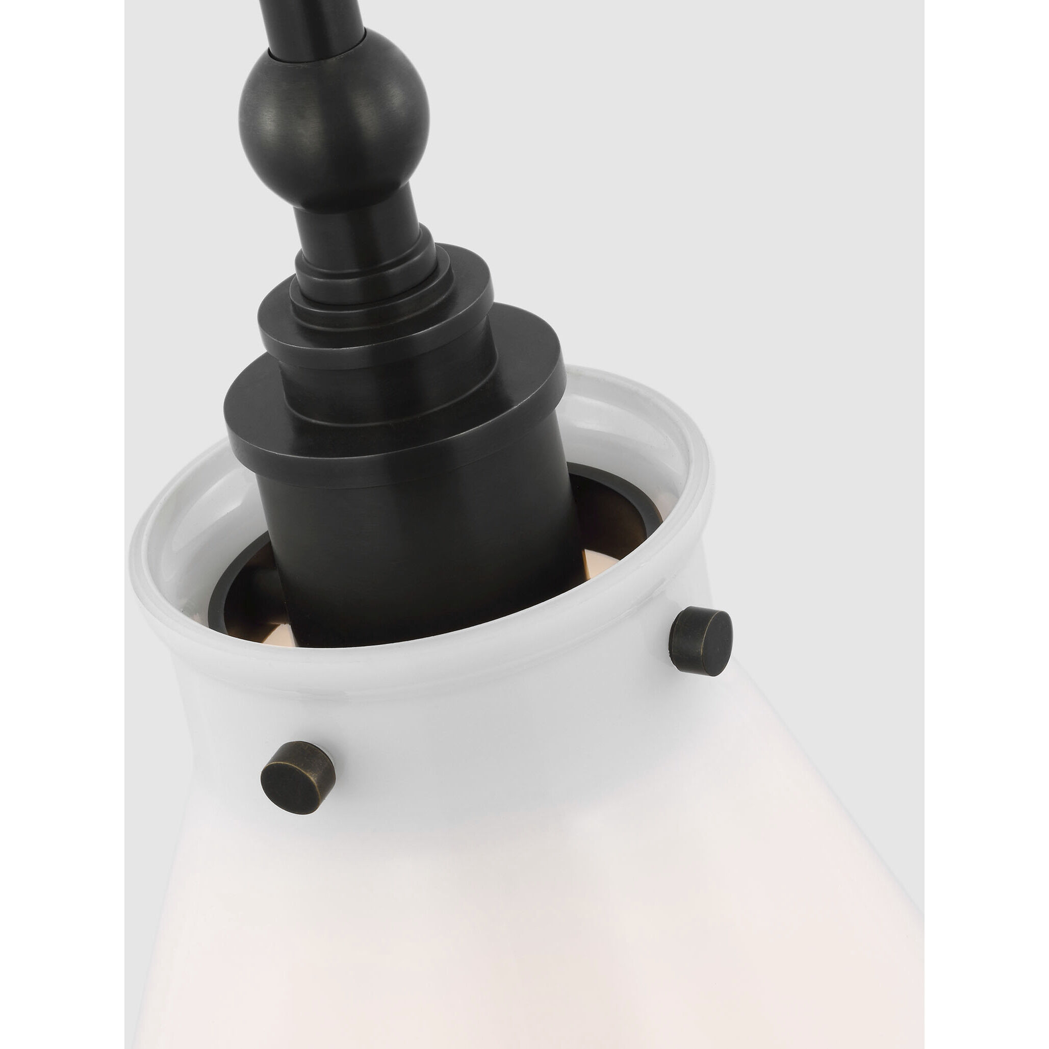 Chapman & Myers Parkington LED 7.25 inch Bronze Pendant Ceiling Light