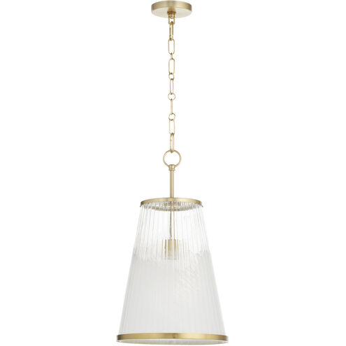 Providence 1 Light 22 inch Aged Brass Pendant Ceiling Light