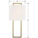 Fremont 2 Light 10 inch Vibrant Gold ADA Sconce Wall Light