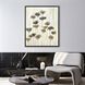 Quiet Place Gray and Brown and Multi and Neutral Canvas