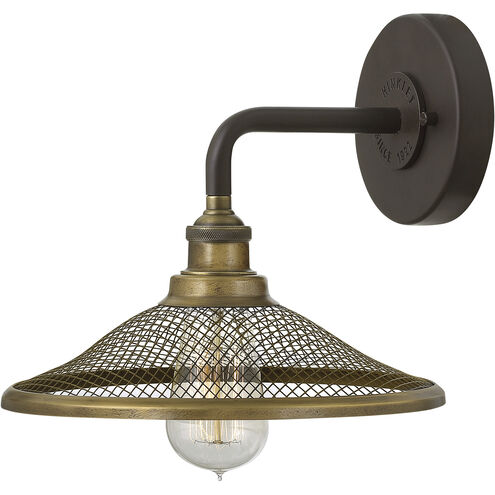 Rigby 1 Light 10 inch Buckeye Bronze with Heritage Brass Indoor Wall Sconce Wall Light