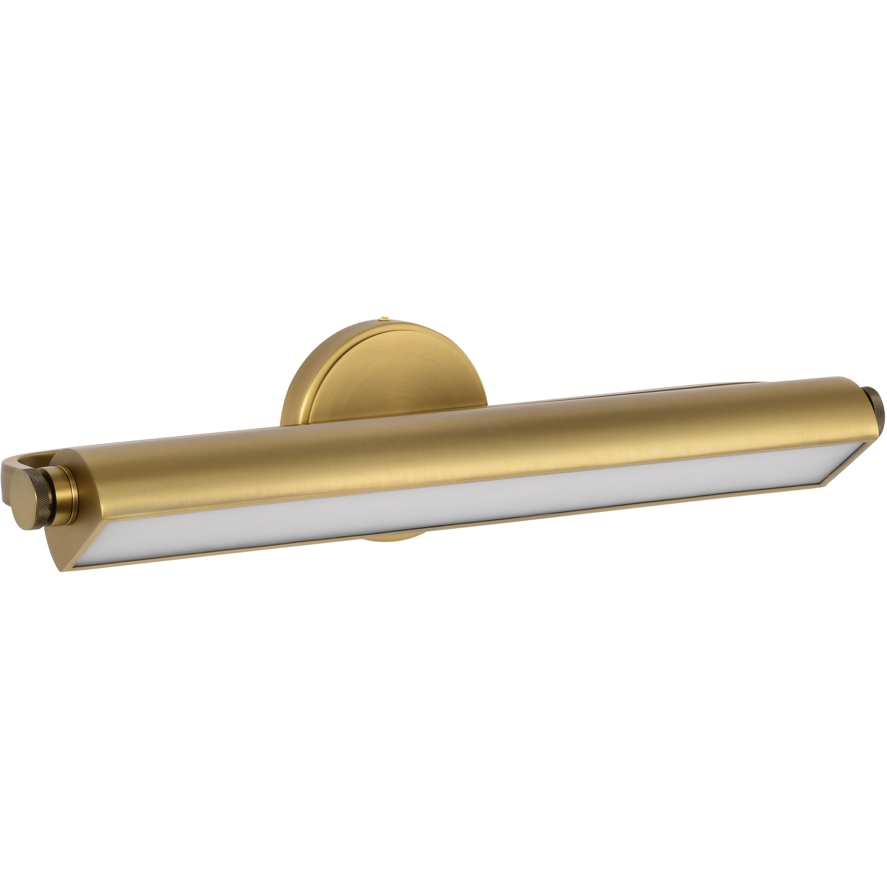 Auden LED 23.5 inch Vintage Brass Vanity Wall Light