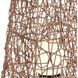 Imus 27 inch 7 watt Natural with Black Outdoor Table Lamp