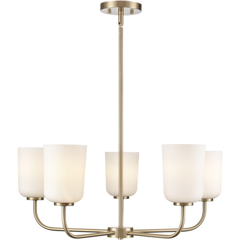 Laphia 5 Light 27 inch Modern Gold Chandelier Ceiling Light