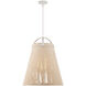 Parnell 1 Light 27.75 inch Gesso White Pendant Ceiling Light, Large