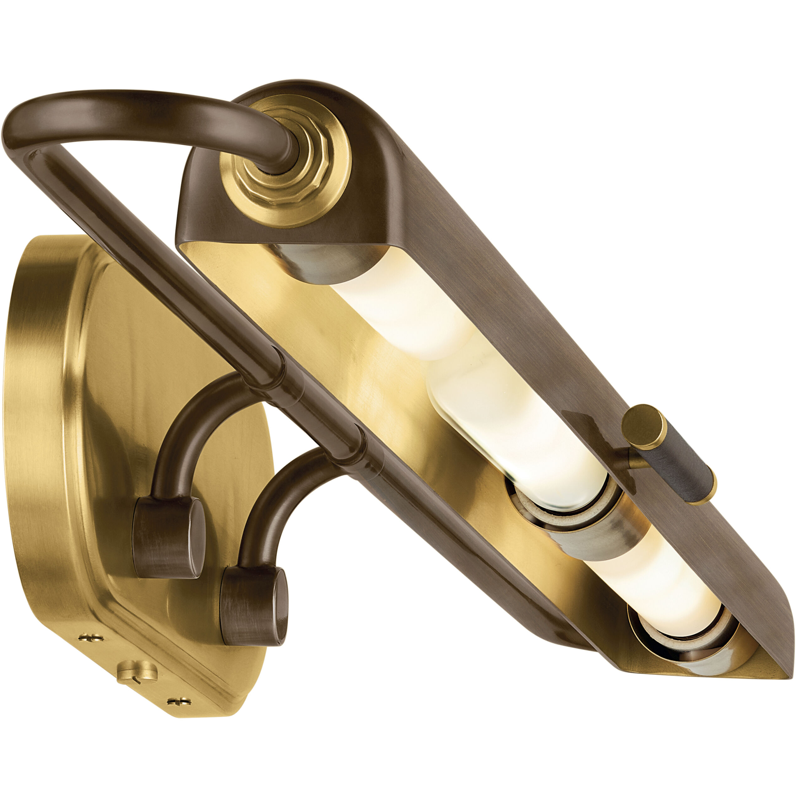 Caillier 39 watt 35.25 inch Lacquered Bronze Picture Light Wall Light