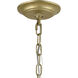 Loughton 5 Light 20 inch Golden Silver Chandelier Ceiling Light