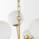 Barbara 31.5 inch Gold Chandelier Ceiling Light
