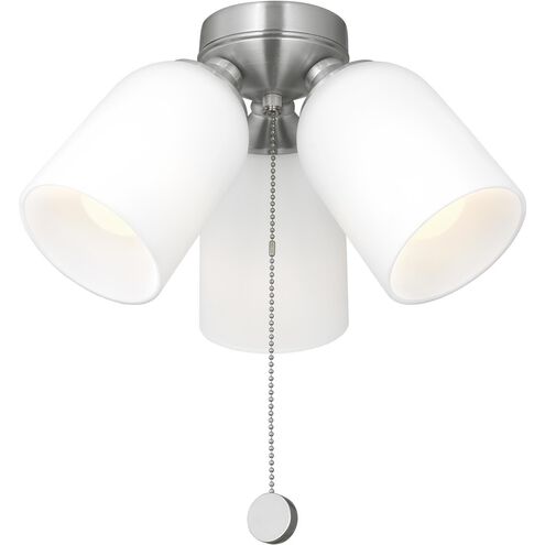 Emile LED Brushed Nickel Fan Light Kit