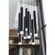 Harmony LED 8 inch Black Pendant Ceiling Light
