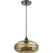 Hazelton 1 Light 11 inch Oil Rubbed Bronze Multi Pendant Ceiling Light, Configurable