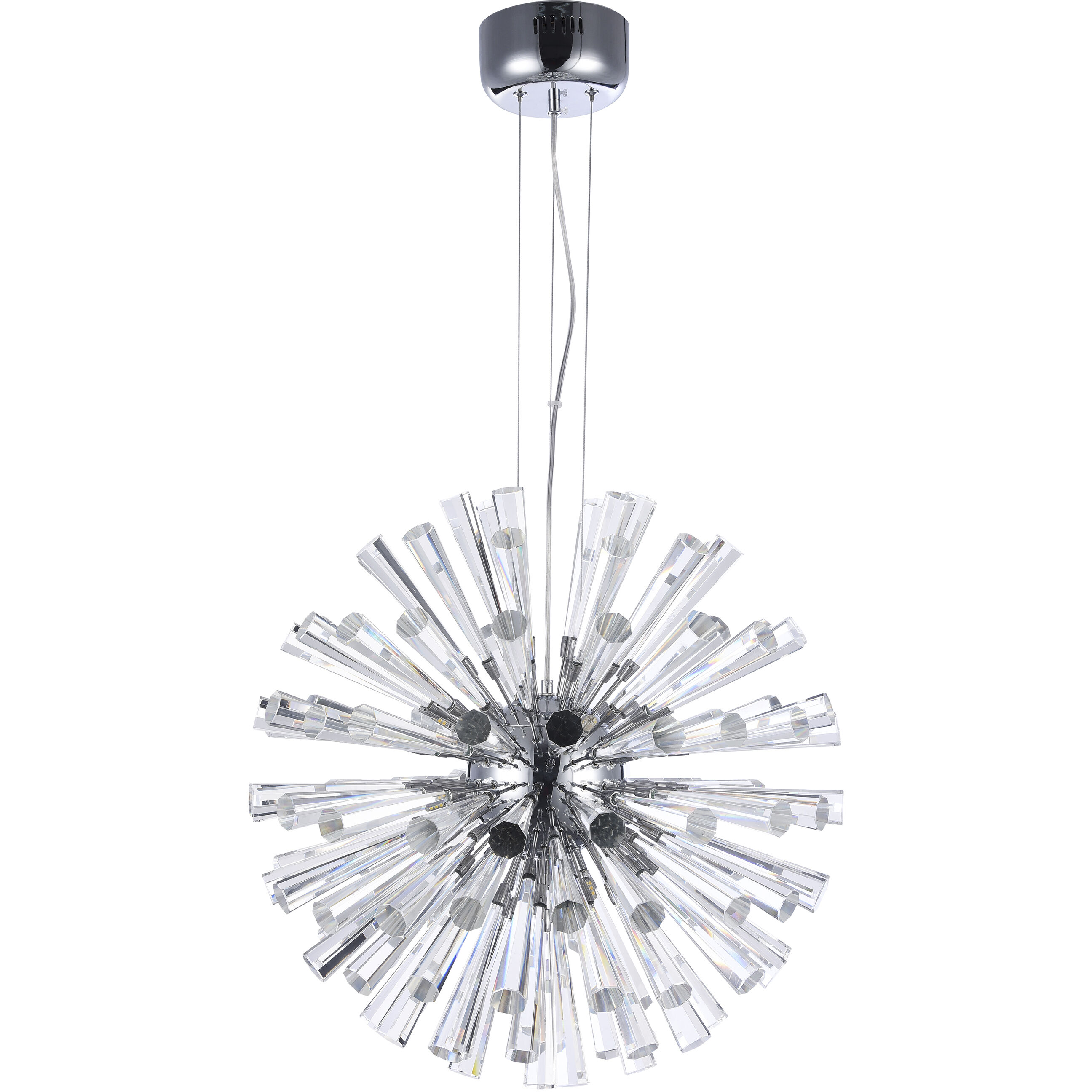 Canada LED 22 inch Chrome Chandelier Ceiling Light