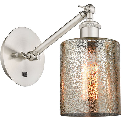 Ballston Cobbleskill 1 Light 5 inch Brushed Satin Nickel Sconce Wall Light