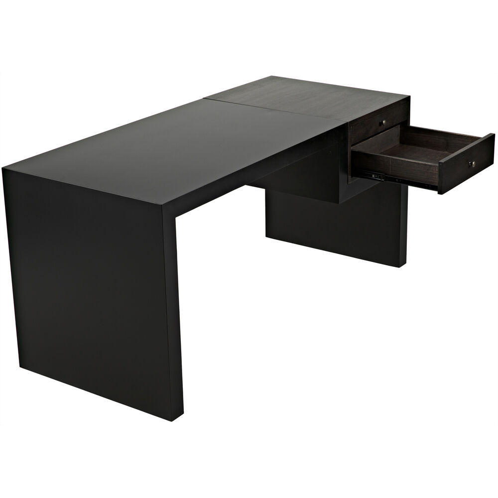 Alvaro 64 X 28 inch Matte Black Desk