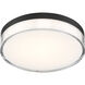 Vantage LED 7 inch Coal Flush Mount Ceiling Light